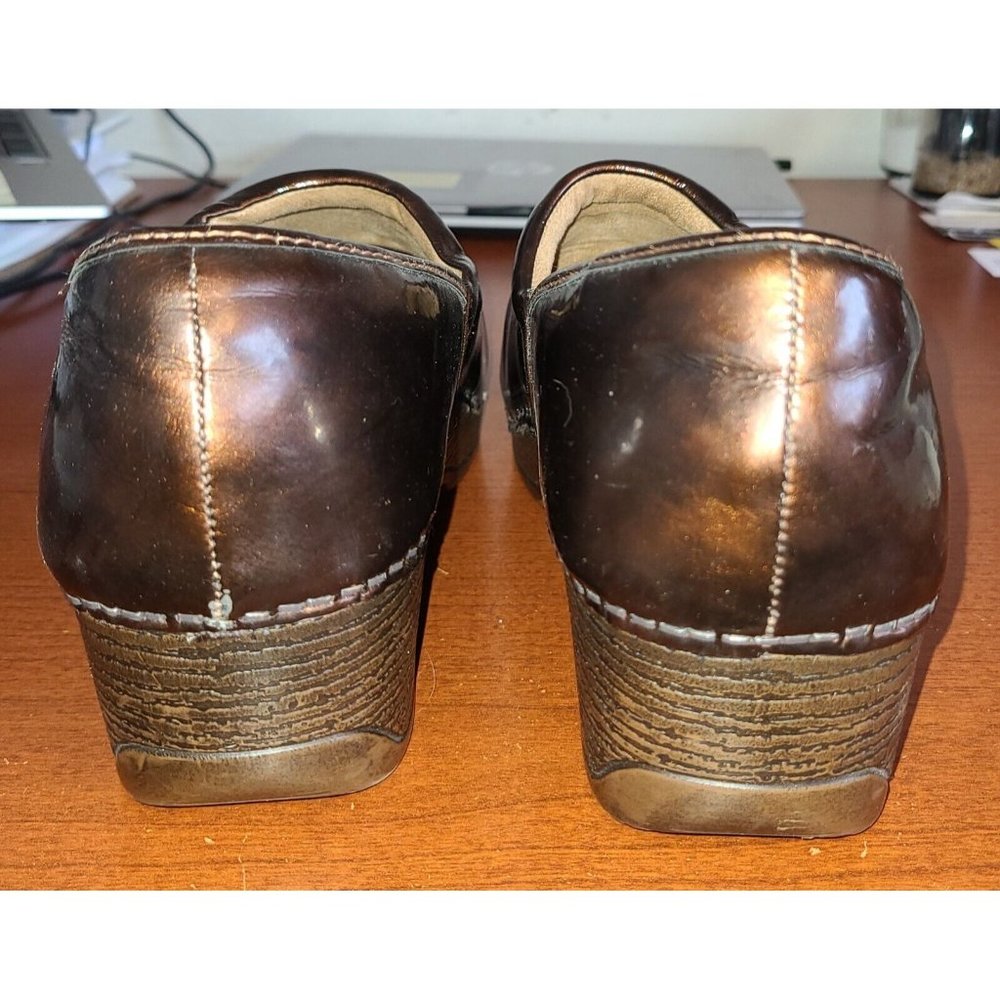 Bass Melinda lll Women's Size 9M Brown Leather Slip On Clogs Shoes - Picture 10 of 10